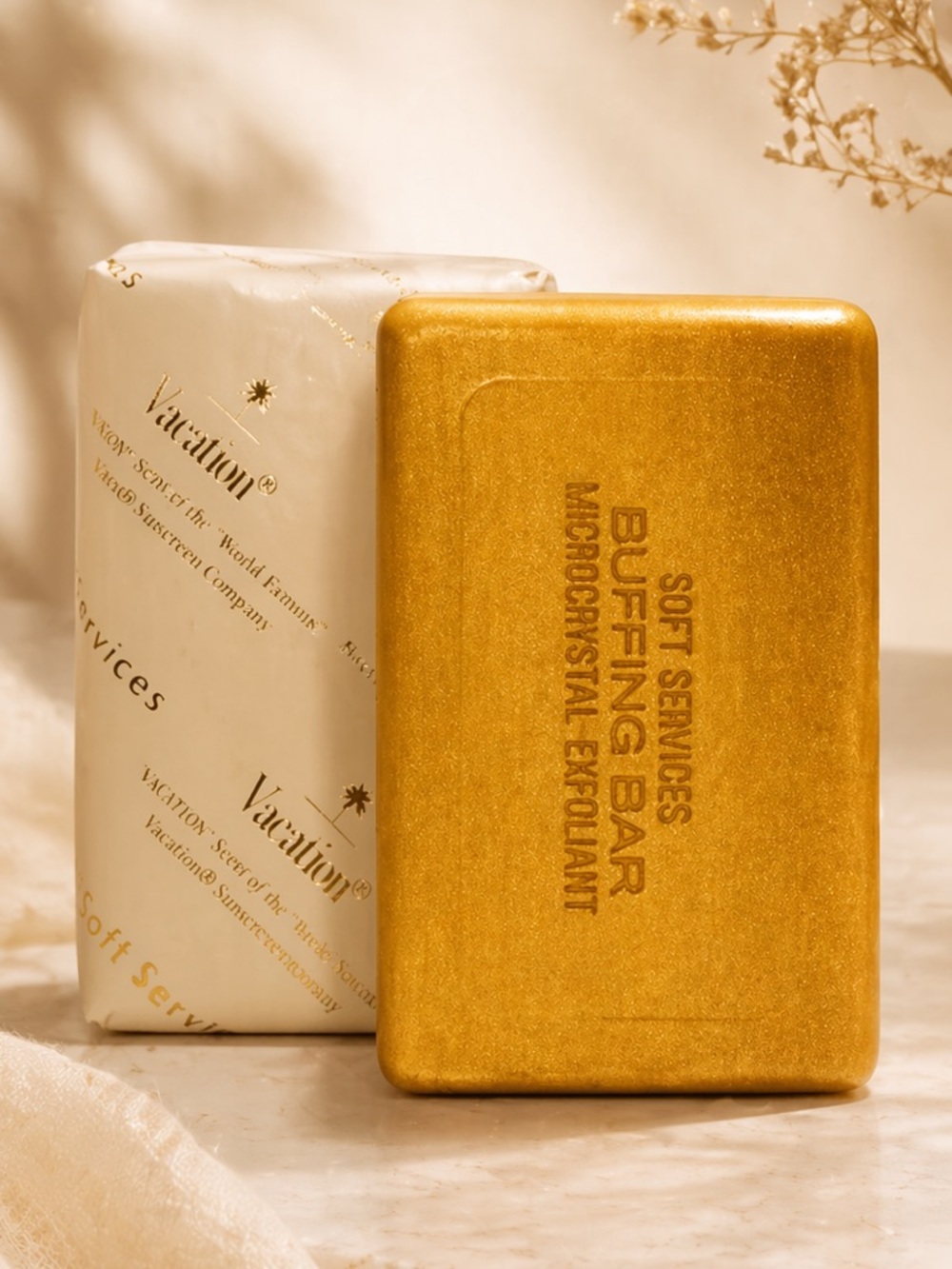 Soft Servies x Vacation “ VACATION “ Buffing Bar Microcrystal Exfoliant x1 3.5g